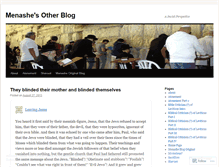 Tablet Screenshot of menasheother.wordpress.com