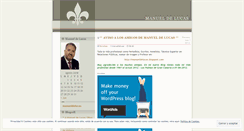 Desktop Screenshot of manueldelucas.wordpress.com