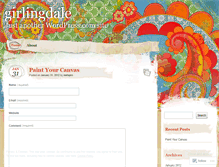 Tablet Screenshot of girlingdale.wordpress.com