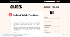 Desktop Screenshot of fadingshades.wordpress.com