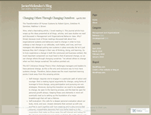 Tablet Screenshot of javiermelendez.wordpress.com