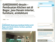 Tablet Screenshot of desainkitchensetbogor.wordpress.com