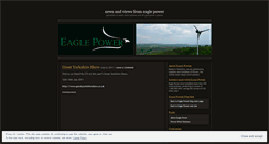 Desktop Screenshot of eaglepowernews.wordpress.com