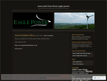 Tablet Screenshot of eaglepowernews.wordpress.com