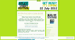 Desktop Screenshot of otleystreetfestival.wordpress.com