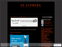 Tablet Screenshot of eliceberg.wordpress.com