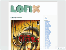 Tablet Screenshot of lofix.wordpress.com