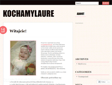 Tablet Screenshot of kochamylaure.wordpress.com