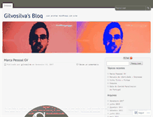 Tablet Screenshot of gilvosilva.wordpress.com
