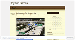 Desktop Screenshot of losotoyandgames.wordpress.com
