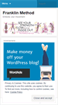 Mobile Screenshot of franklinmethod.wordpress.com