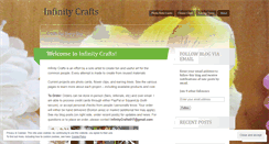 Desktop Screenshot of infinitycrafts.wordpress.com