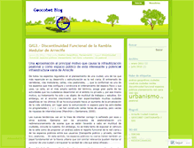 Tablet Screenshot of geocobet.wordpress.com