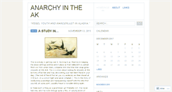 Desktop Screenshot of anarchyintheak.wordpress.com