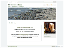 Tablet Screenshot of myincision.wordpress.com