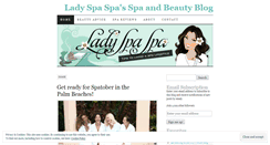 Desktop Screenshot of ladyspaspa.wordpress.com