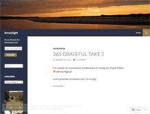 Tablet Screenshot of brownlight.wordpress.com