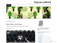 Tablet Screenshot of bayananderson.wordpress.com