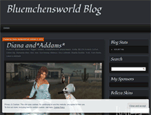 Tablet Screenshot of bluemchensworld.wordpress.com
