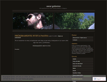 Tablet Screenshot of oscarinho.wordpress.com