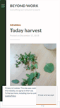 Mobile Screenshot of beyondwork.wordpress.com