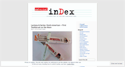 Desktop Screenshot of materialindex.wordpress.com