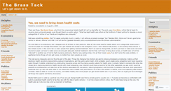 Desktop Screenshot of brasstack.wordpress.com