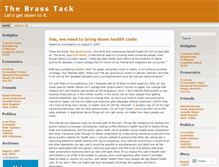 Tablet Screenshot of brasstack.wordpress.com