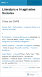 Mobile Screenshot of literaturaeimaginarios.wordpress.com