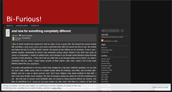 Desktop Screenshot of bifurious.wordpress.com