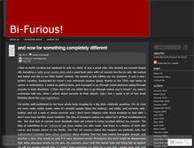 Tablet Screenshot of bifurious.wordpress.com