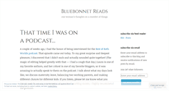 Desktop Screenshot of bluebonnetreads.wordpress.com