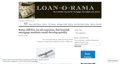 Desktop Screenshot of loanorama.wordpress.com