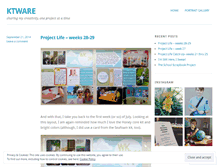 Tablet Screenshot of ktware.wordpress.com