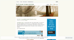 Desktop Screenshot of eiforija.wordpress.com