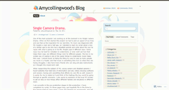 Desktop Screenshot of amycollingwood.wordpress.com