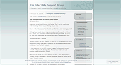 Desktop Screenshot of kwinfertilitysupport.wordpress.com