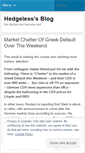 Mobile Screenshot of hedgeless.wordpress.com