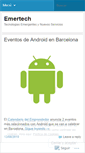 Mobile Screenshot of emertech.wordpress.com