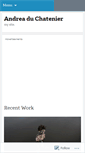 Mobile Screenshot of andreaduchatenier.wordpress.com