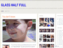 Tablet Screenshot of glasshalffulldotme.wordpress.com