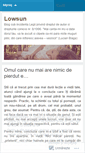 Mobile Screenshot of lowsunlow.wordpress.com