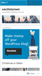 Mobile Screenshot of cecilialarsen.wordpress.com