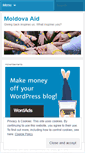 Mobile Screenshot of moldovaaid.wordpress.com