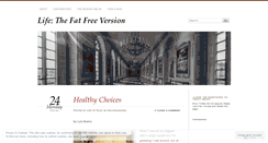 Desktop Screenshot of fatfreeversion.wordpress.com