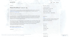 Desktop Screenshot of julievetter.wordpress.com