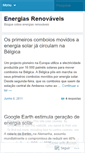 Mobile Screenshot of energiasrenovaveis.wordpress.com