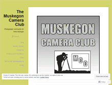 Tablet Screenshot of muskegoncameraclub.wordpress.com