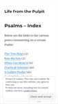 Mobile Screenshot of lifefromthepulpit.wordpress.com