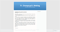 Desktop Screenshot of fremmanuel.wordpress.com